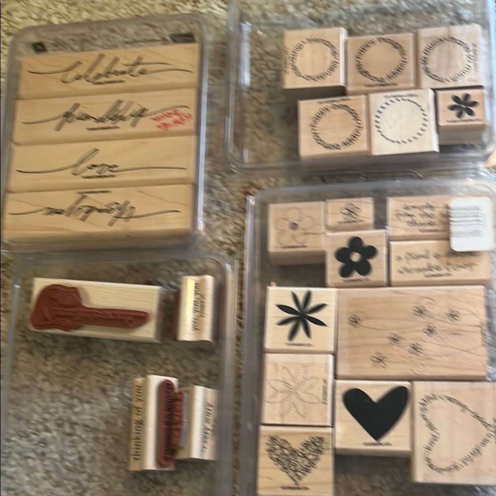 Stampin Up!  4 sets Stamps